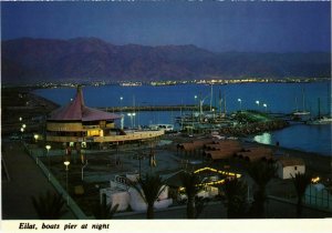 CPM Eilat - Boat Pier at Night ISRAEL (1030750)