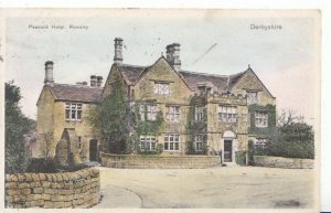 Derbyshire Postcard - Peacock Hotel - Rowsley - Ref 3878A