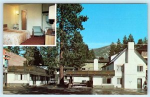 SOUTH LAKE TAHOE, California CA ~ Roadside MONACO MOTEL c1960s-70s  Postcard
