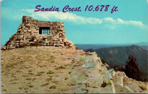 Sandia Crest Kiwanis Point Albuquerque New Mexico NM Mountains PM Postcard Loop 