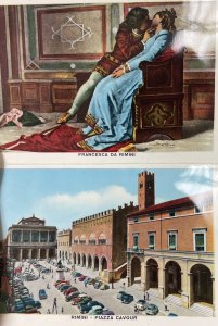 Rimini Italy City Scenic Landmarks Postcard Booklet 18 Photos