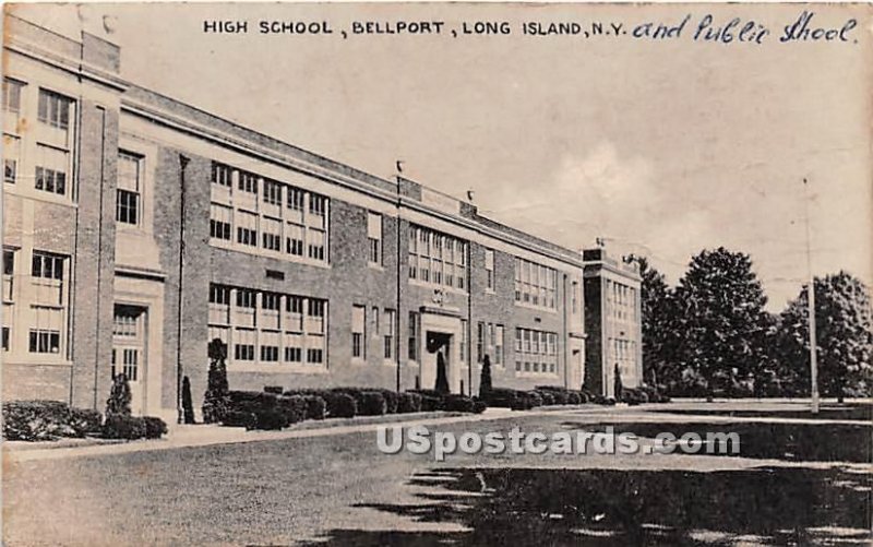 High School, Bellport, L.I., New York