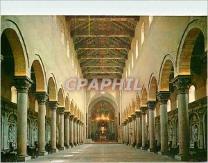 Postcard Modern Messina Interior of the Cathedral