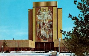 Indiana South Bend Memorial Library Notre Dame 1965