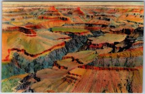 VINTAGE POSTCARD GRAND CANYON NATIONAL PARK FROM YAVAPAI POINT