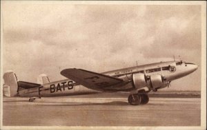 Early Commercial Aviation AIR FRANCE Languedoc 161 Advertising Postcard