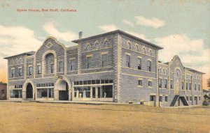 Red Bluff California Opera House Exterior Antique Postcard KK2020