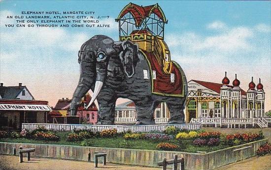 New Jersey Atlantic City Elphant Hotel Margate City