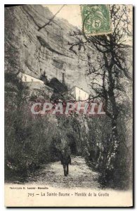 Old Postcard La Sainte Baume Montee de la Grotte