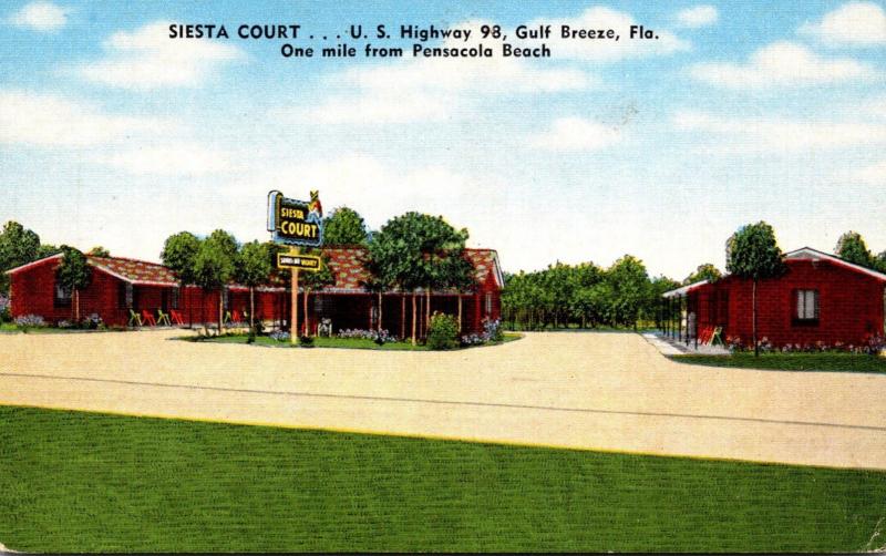 Florida Gulf Breeze Siesta Court