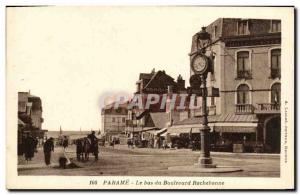 Old Postcard Parame The Netherlands Boulevard Rochebonne