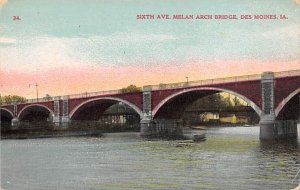 Sixth Avenue Melan Arch Bridge Des Moines, Iowa