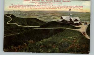 LOS ANGELES CA Summit Lookout Mountain Inn c1910 PC