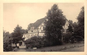 US35 jagenberg bei burg ad Wupper Solingen  Germany Waldhaus Bergblick 1952