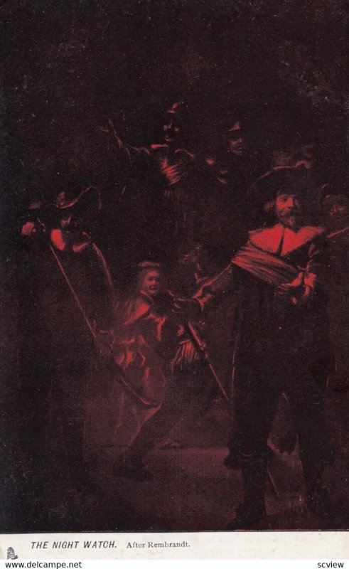 The Night Watch , 00-10s ; Rembrandt ; TUCK 913