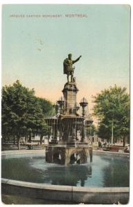 Jacques Cartier Monument, Montreal, 1916