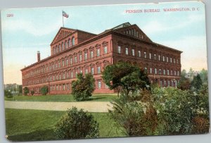 postcard Washington DC - Pension Bureau