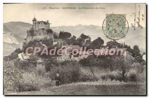 Old Postcard Dauphine Sassenage Le Chateau Fort Des Cotes