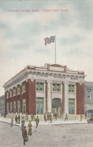 CEDAR FALLS , Iowa, 1900-10s ; Citizens Savings Bank