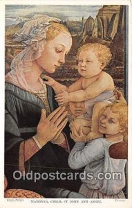 Madonna, Child, St John & Angel Unused 