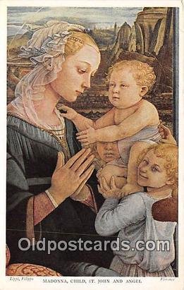 Madonna, Child, St John & Angel Unused 