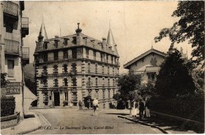 CPA Royat Le Boulevard Bazin, Castel-Hotel FRANCE (1289344)