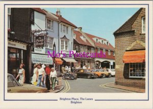 Sussex Postcard - Brighton Place, Shops in The Lanes RR20457