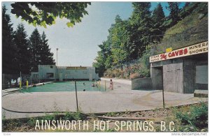 Swimming Pool , Ainsworth Hot Springs , B.C., Canada , 50-60s