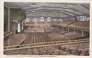 New York Saratoga Springs Convention Hall Interior Curteich