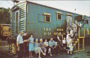 Chesapeake & Ohio Kitchen Car Carroll Park & Western Steam Railroad Museum Bl...