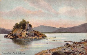 L386 Ireland Killarney Colleen Bawn Rock vintage postcard