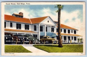 1940's OAK RIDGE TENNESSEE GUEST HOUSE OLD CARD VINTAGE POSTCARD MAILED 1952