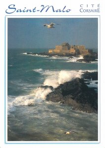 Postcard France Saint Malo cite corsaire