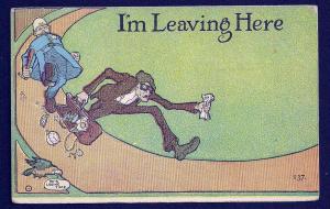 'I'm Leaving Here (robber & police)' used c1907