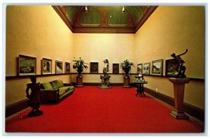 Wilson Castle View Of Gallery Exhibits Interior Rutland Vermont VT Postcard