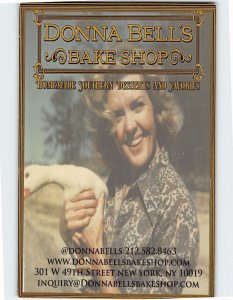 Postcard Donna Bell's Bake Shop, New York City, New York