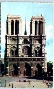 M-105233 Façade of Notre-Dame Paris France Europe