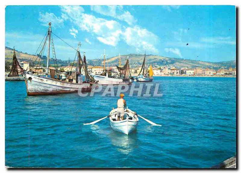 Postcard Modern Porto S Giorgio Panorama sea