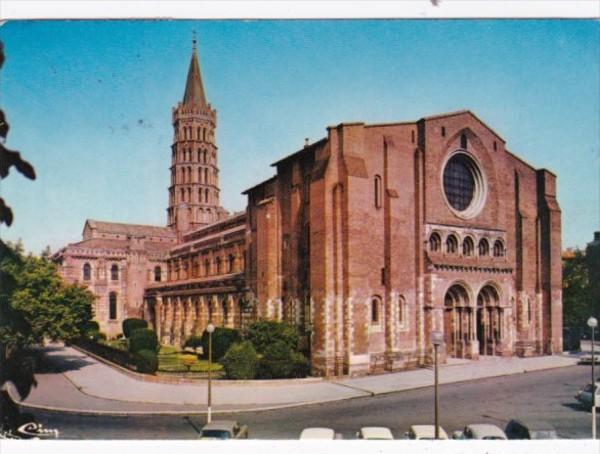 France Toulouse Saint Sernin Vue l'enseble cote N O