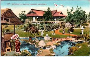 CORONADO, CA California   JAPANESE TEA GARDEN  c1910s  Mitchell Postcard