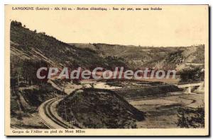 Postcard Old Station Langogne Climate