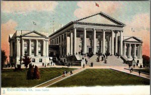 Virginia state capitol Postcard~Richmond VA ~KB16