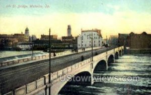 Fourth St Bridge - Waterloo, Iowa IA  