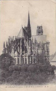 France Orleans Abside de la Cathedrale 1918