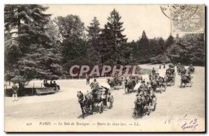 Paris - 16 - Bois de Boulogne - Between Two Lakes - Horse Old Postcard