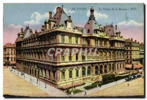 Postcard Old Lyon Stock Exchange Palace