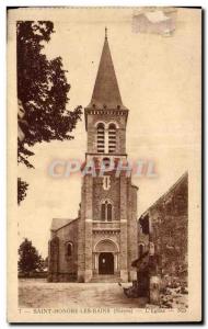 CPA Nievre Saintt Honore Les L Eglise ND