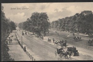 London Postcard - Rotten Row   BT85