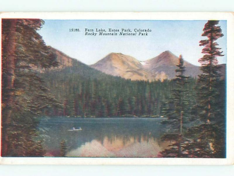 W-Border FERN LAKE AT ESTES PARK Denver Colorado CO W5727