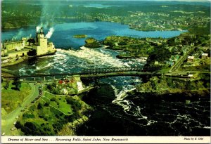 Canada New Brunswick Saint John Reversing Falls